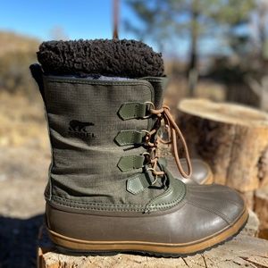 Mens Sorel 1964 Pac Nylon Waterproof Boots Size 11